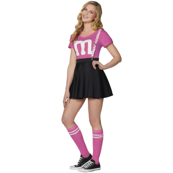 Pink adult clothing football uniform cheerleading uniform dress sports clothing suit