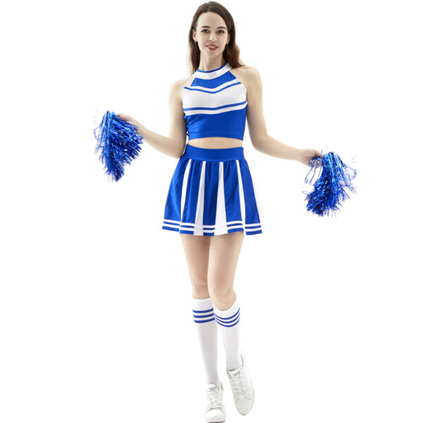 Wordless sexy baby cheerleading costume pleated skirt ,cheerleading costume performance costume performance costume - Image 5